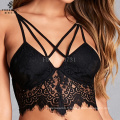 soutien-gorge et culotte girll sexy soutien-gorge culotte ensemble images sous-vêtements femmes Strappy Eyelash Lace Bralette